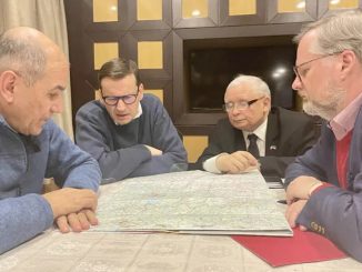 Kaczyński w Kijowie