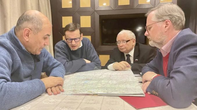 Kaczyński w Kijowie